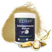 ICEPAW Grünlippmuschelpulver 100% - 500g