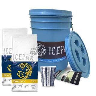 blue plus measuring cup & flyer (colour at the moment not available)